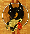 Wolf (serial no. D. Irwin 001), Doug Irwin, Quilted and flamed maple, purpleheart (amaranth), vermillion, padauk, ebony, brass, chrome-nickel, mother-of-pearl, ivory, abalone, sterling silver, holly, plastic